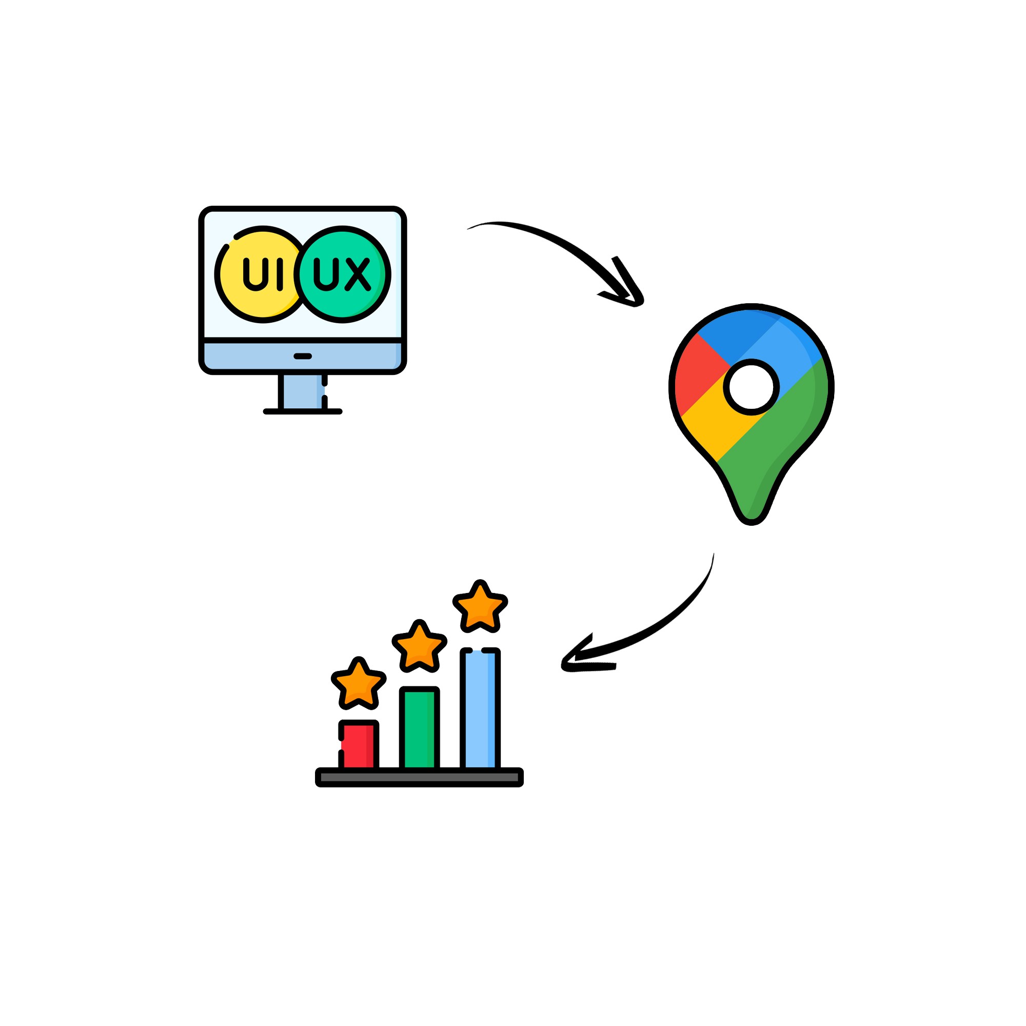 An illustrative sketch of a flower